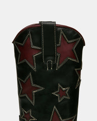 ALBANY STAR BLACK RED