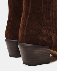 DARSEN BROWN SUEDE