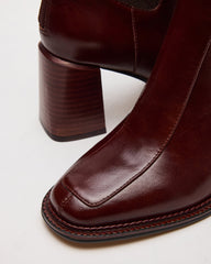 DOWNTOWN BROWN LEATHER - SM REBOOTED