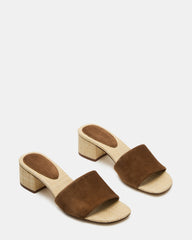 HAILEE CHESTNUT SUEDE