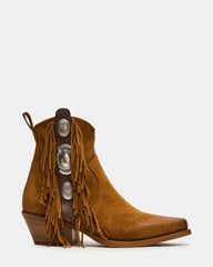LARAMIE CHESTNUT SUEDE