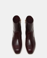 PRIME BURGUNDY LEATHER