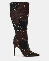REVIVE BROWN MULTI WIDE CALF - SM REBOOTED