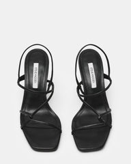 VINETIA BLACK LEATHER