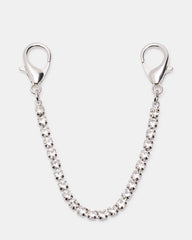 SHOE LACES AND CHARMS BLACK