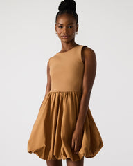 PALERMO DRESS CARAMEL - SM REBOOTED