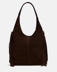 AUTUMN FRINGE BAG CHOCOLATE
