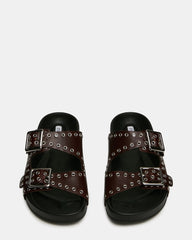 ABOTT BURGUNDY LEATHER