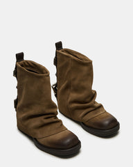 BENJI TAUPE SUEDE