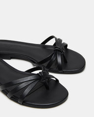 CALISSI BLACK LEATHER