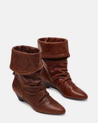 ENAYA BROWN LEATHER