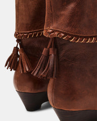 ENAYA BROWN LEATHER