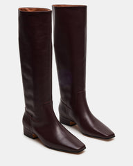 GWYNETH BROWN/RED LEATHER - SM REBOOTED