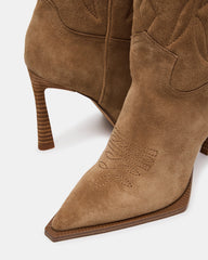 KINZEE TAUPE SUEDE