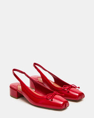 LOVED RED CRINKLE PATENT - SM REBOOTED