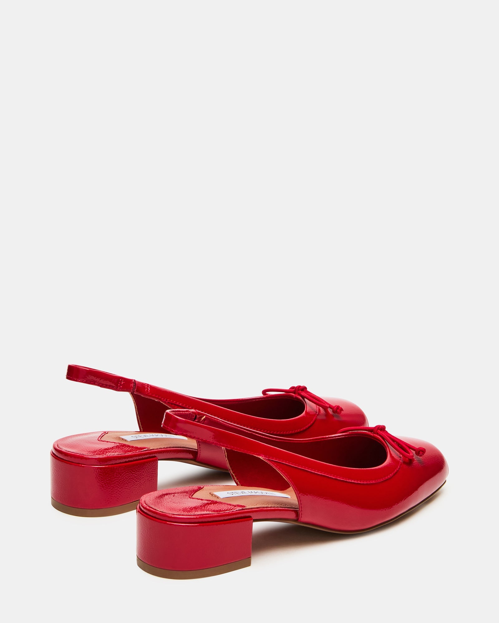 LOVED RED CRINKLE PATENT - SM REBOOTED