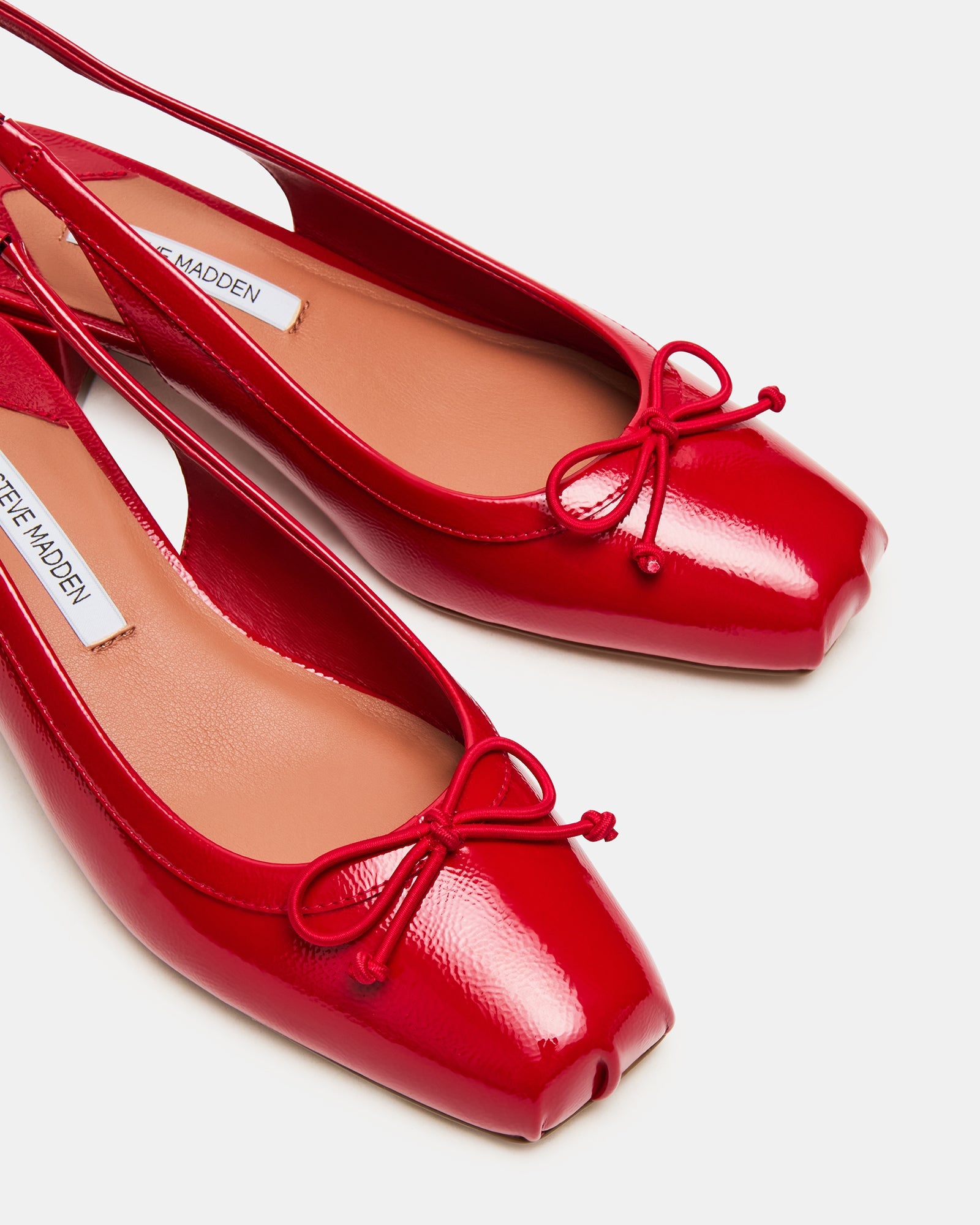 LOVED RED CRINKLE PATENT - SM REBOOTED
