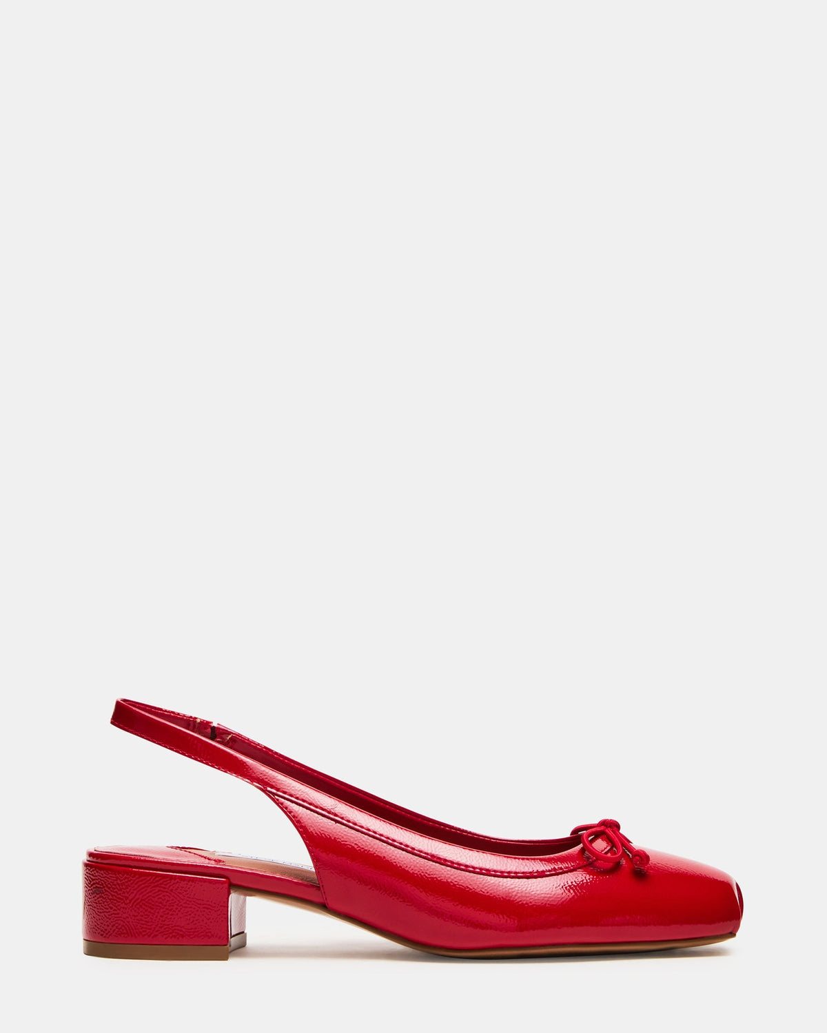 LOVED RED CRINKLE PATENT - SM REBOOTED