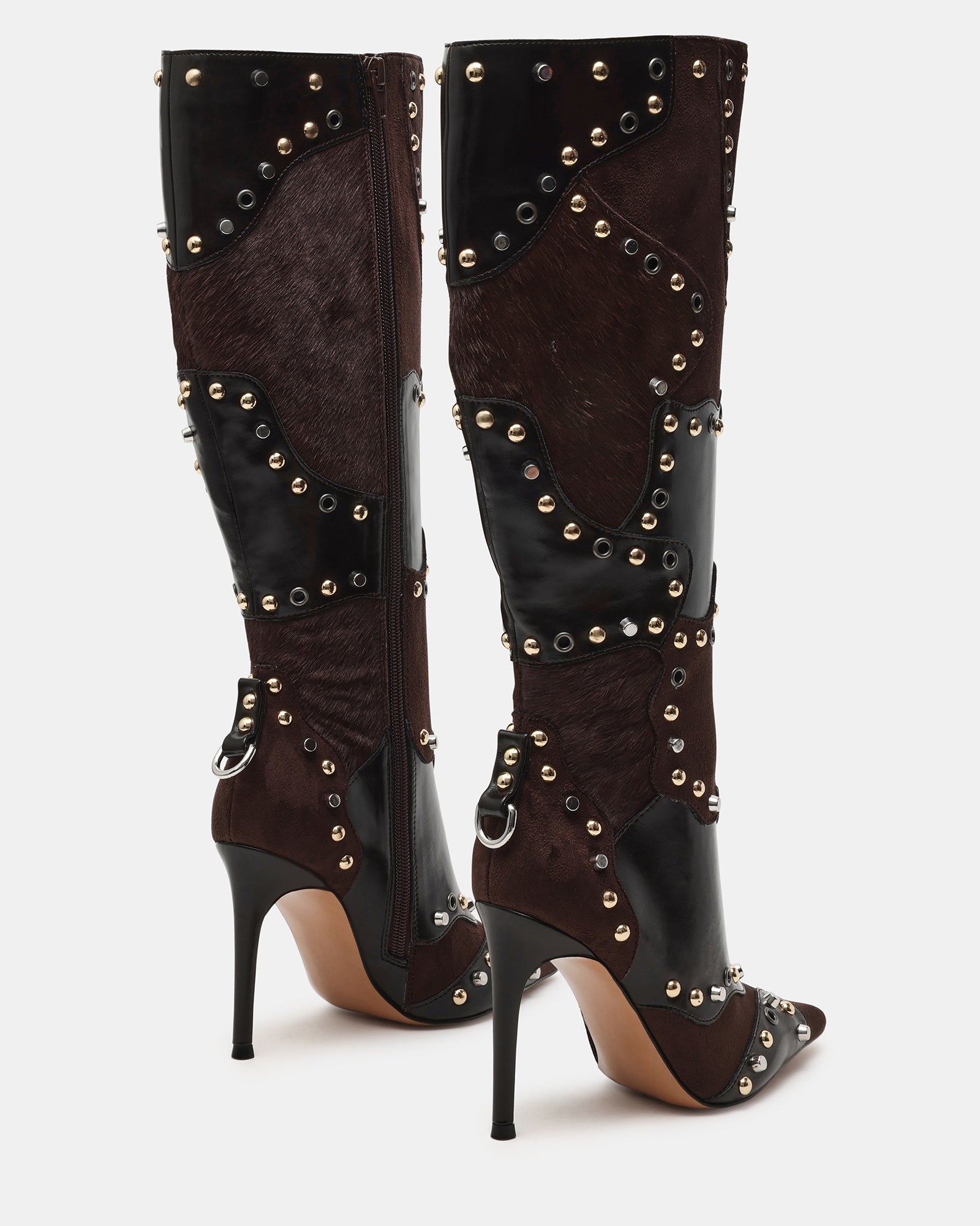 REVIVE BROWN MULTI WIDE CALF - SM REBOOTED