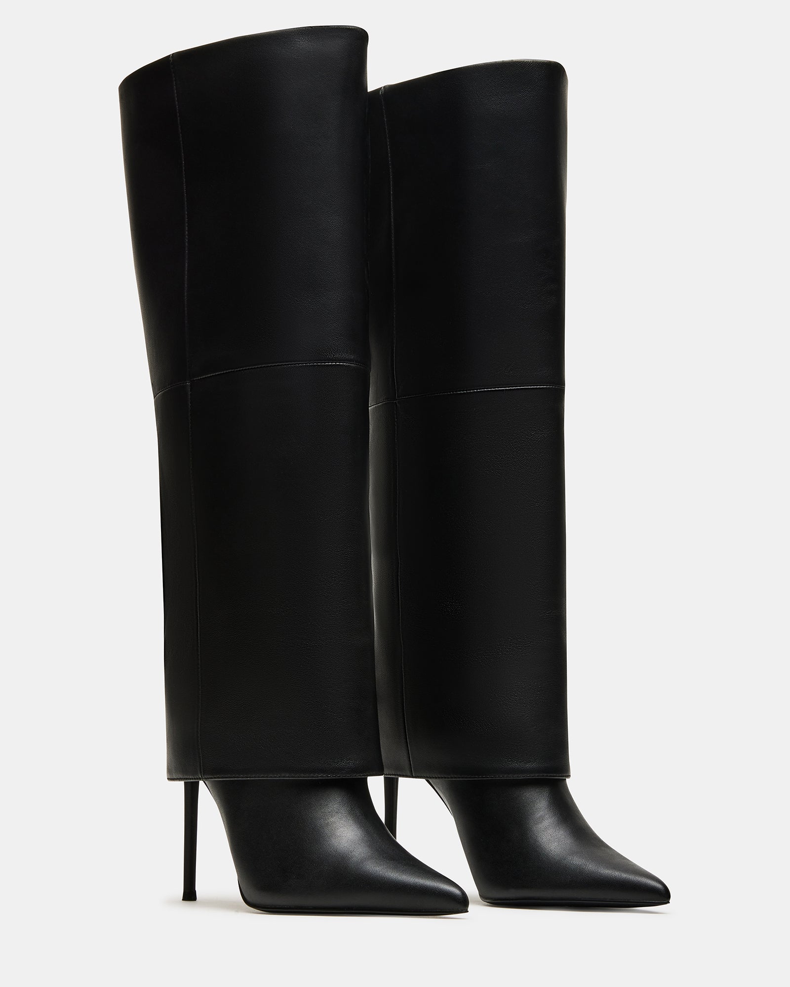 SMITH BLACK LEATHER WIDE CALF - SM REBOOTED