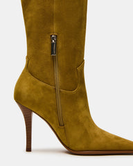 WESCOT OLIVE SUEDE